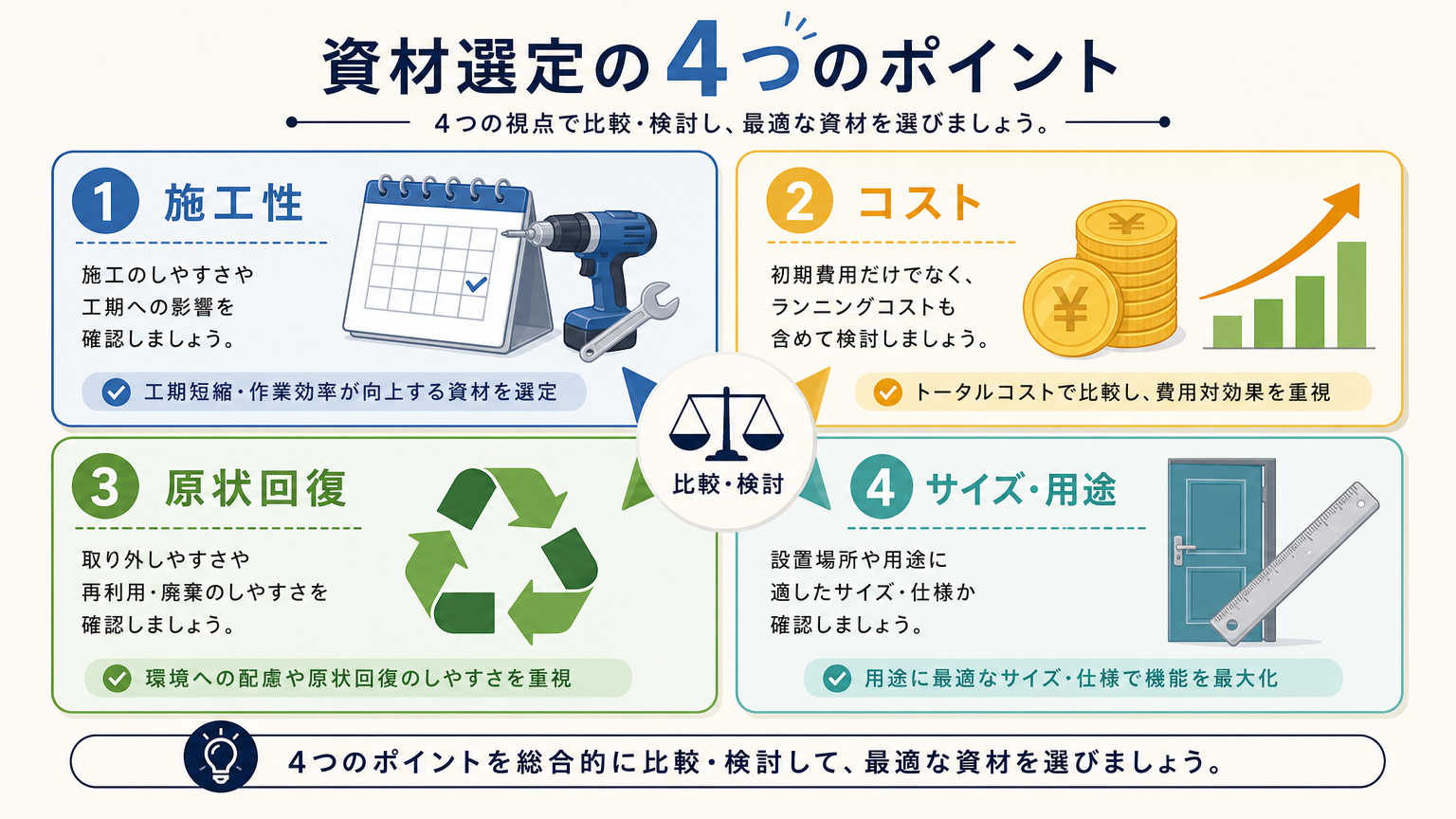 倉庫内の区画化を進める際の選定ポイント
