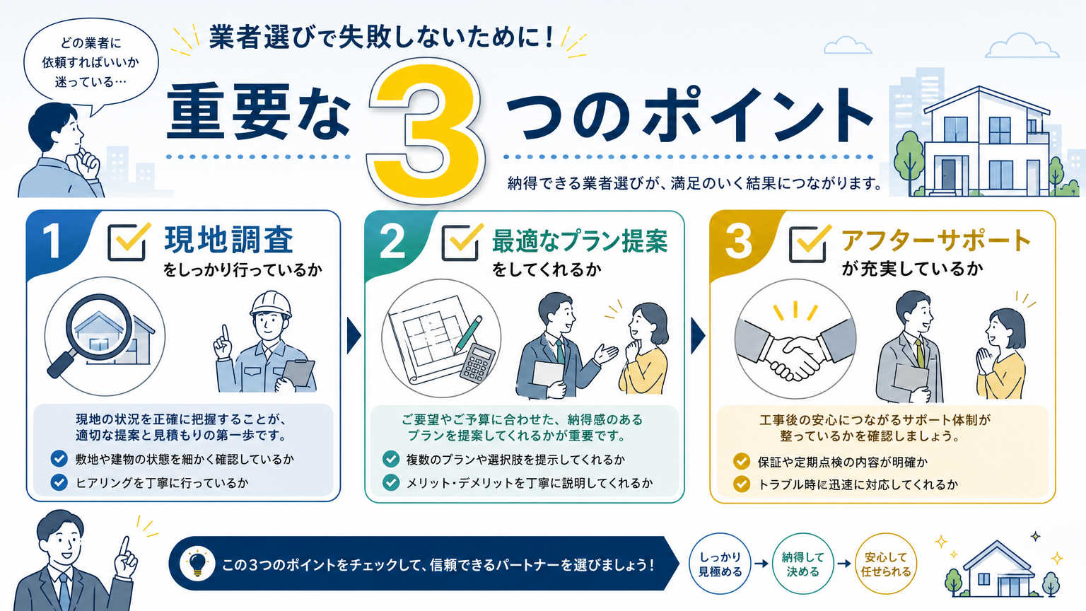 保管スペース確保を業者に依頼する際のポイント